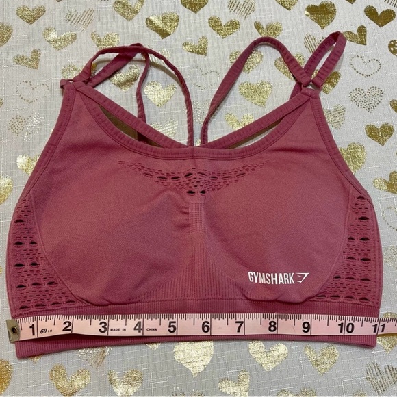 GymShark Pink Victoria Secret Set of Two Wireless Bras Size Small Women Sports - Picture 4 of 9